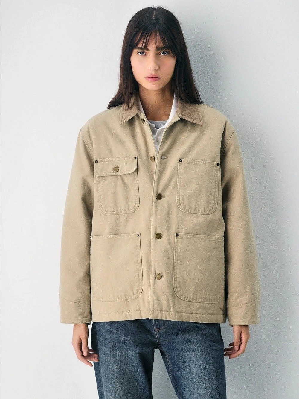 Tna Barnett Chore Jacket in Tan